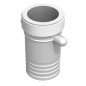 Male muesca ajuste 3'' BSP - macho estriado derecho 75mm Male muesca ajuste 3'' BSP - macho estriado derecho 75mm