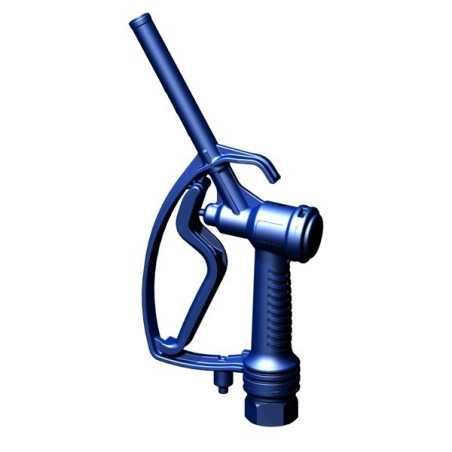 Pistolet de vidange bleu sortie 19mm