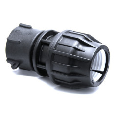 S60x6 fitting - pressure outlet Ø50mm for IBC 1000 liters