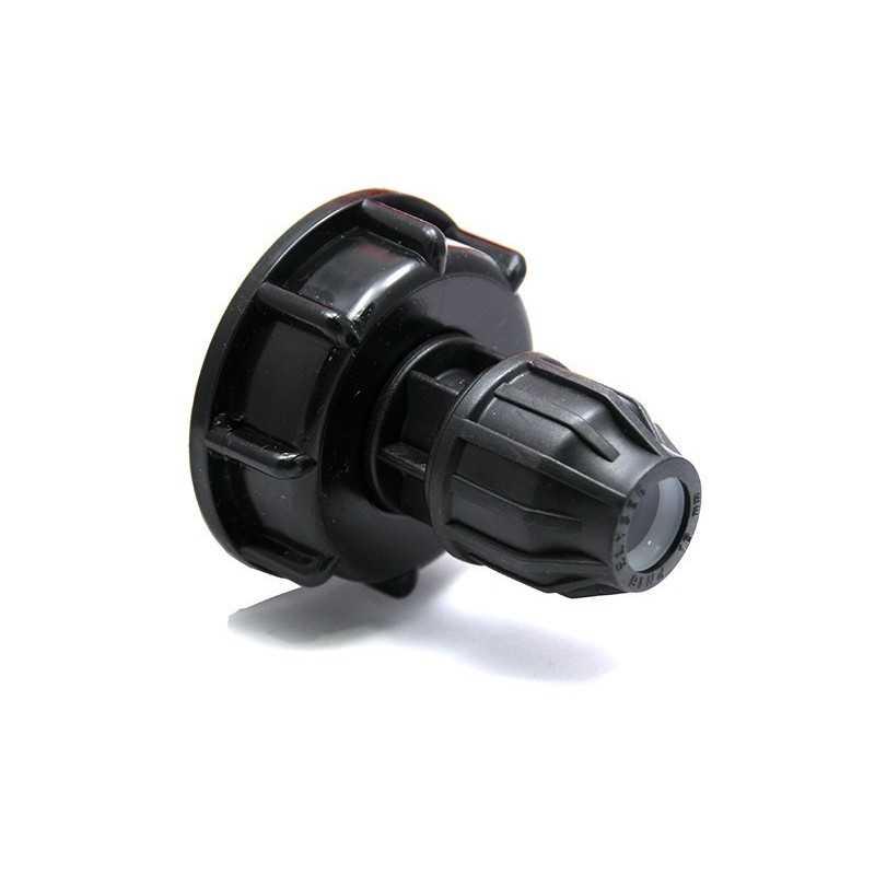 S60x6 connection - pressure output - 16mm