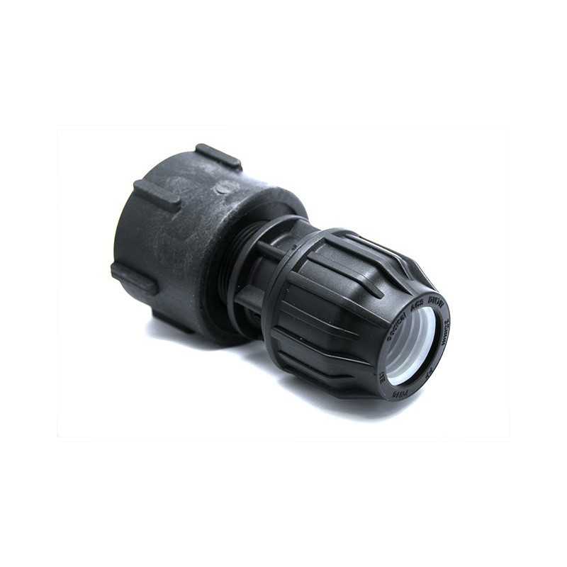 S60x6 connection - pressure output - 32mm