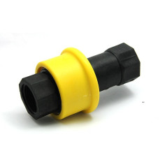 Dry SHUT female male fast couplers with female threading 1'' BSP
