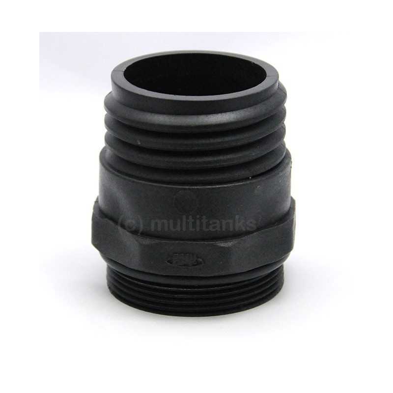 Raccord G2 male S60x6 - male 2'' BSP