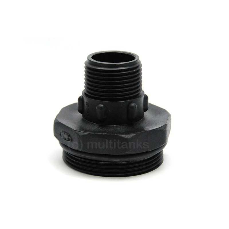 Raccord G2 male 1'' BSP - male 2'' BSP