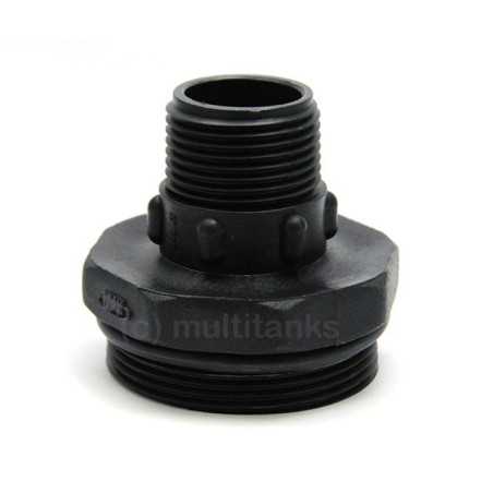 Raccord G2 male S60x6 - male 2'' BSP