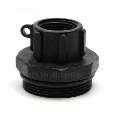 Raccord G2 male S60x6 - male 2'' BSP