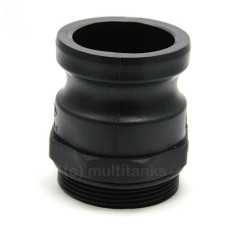 Raccord G2 male S60x6 - male 2'' BSP