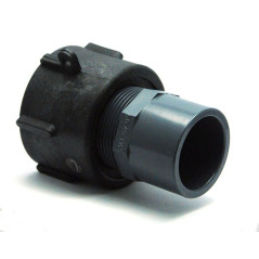 S60x6 female connector - PVC female 40/50