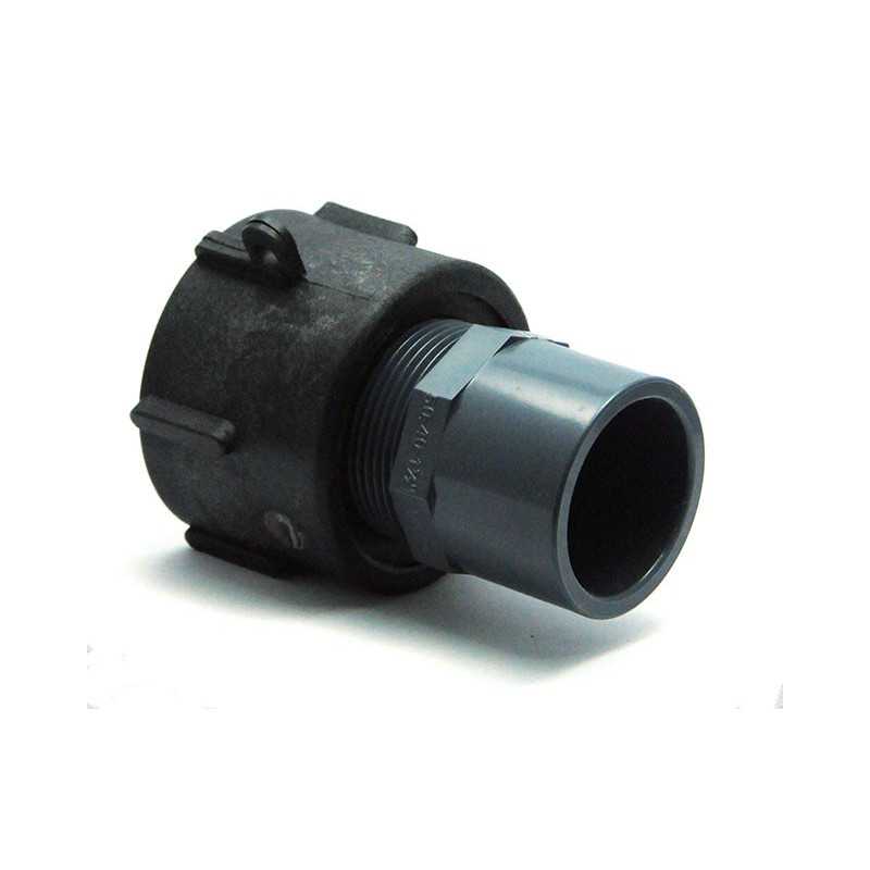 Raccord S60x6 femelle - PVC femelle 40/50 Raccord S60x6 femelle - PVC femelle 40/50