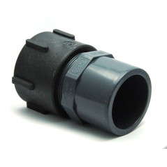 Coupling S60x6 female - PVC female 50/63