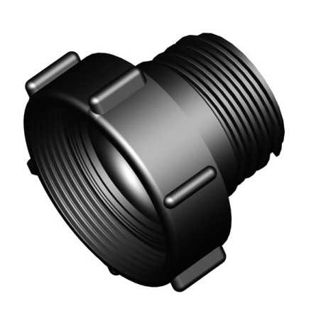 Female Socket M80x3 - Male s60x6