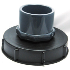 Lid 15cm for 1000L tank with 75/90 PVC inlet