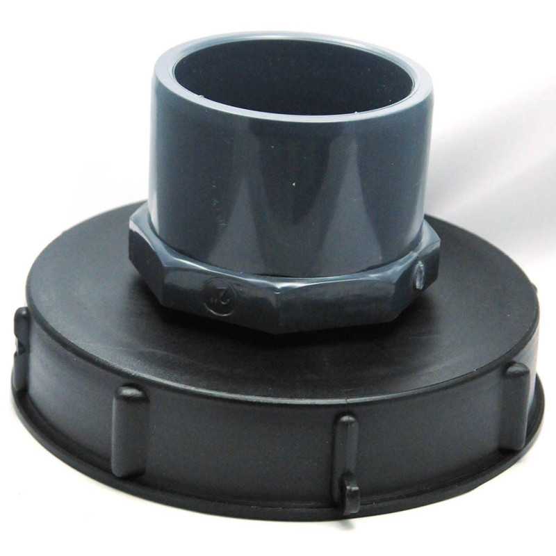 15cm lid for 1000L tank with PVC input 75/90
