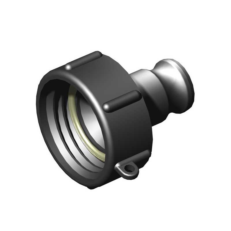 Raccord femelle S60x6 2'' - camlock male 3/4''