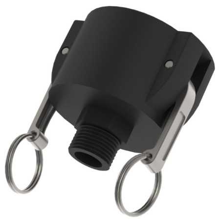 Camlock female coupling 2 '' - male threaded 3/4 '' BSP