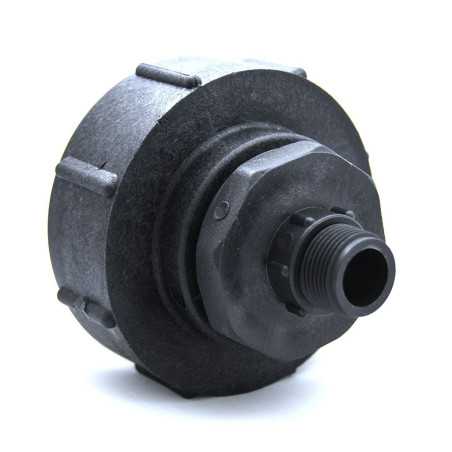 Raccord S100x8 - robinet laiton chromé 19mm