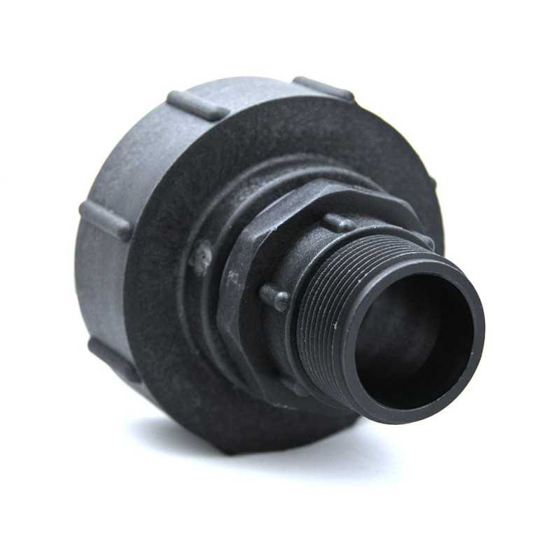 Raccord S100x8 femelle - filetage male 1'' 1/2 BSP