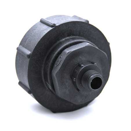 Raccord S100x8 - robinet laiton chromé 19mm