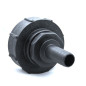 S100x8 female - male fluted right 25mm
