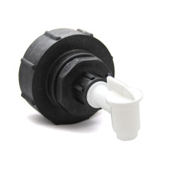 Female S100x8 fitting - right garden faucet 1/4 turn