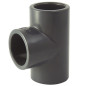 90° F / F / F aus PVC zum Kleben