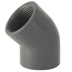 Coude-45-degres-pvc-u-a-visser-pn16-femelle