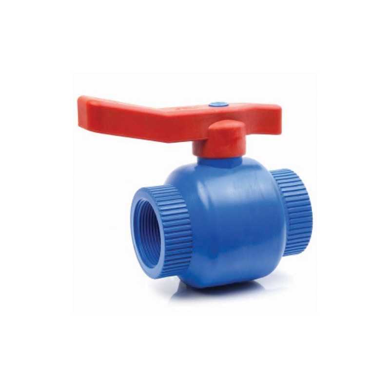 Female/female polypropylene antifreeze sphere valve BSP