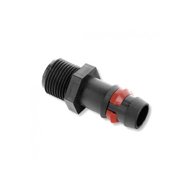 Male security junction for micro-irrigation