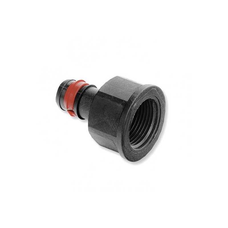 Female safe junction for micro-irrigation