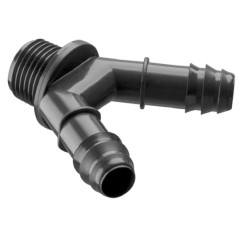 Boquilla enchufable Y 2 manera Ø16mm - 1/2 pulgadas macho a la irrigación micro
