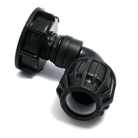 S60x6 connection with 32mm bent pressure output