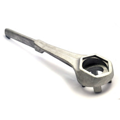 Clé de serrage en aluminium pour futs à bondes