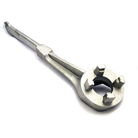 Aluminium tightening key for leaper futs