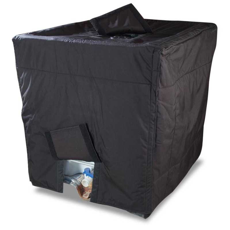 High-End IBC 1000 Litre Insulation Cover | Quick Access Velcro