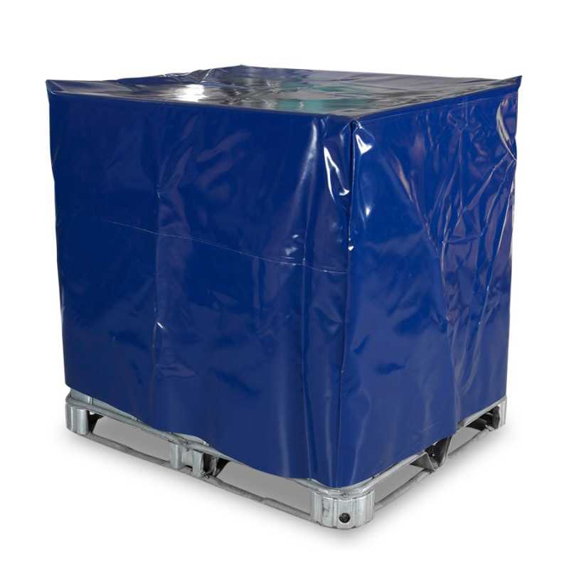 Cubierta impermeable para contenedores IBC