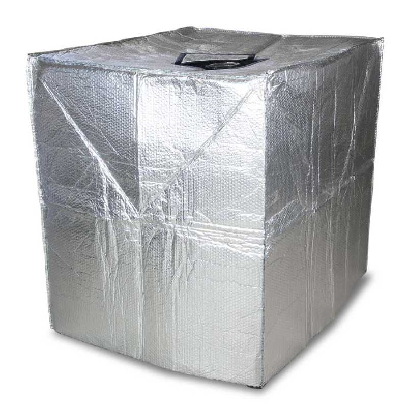 Aluminium thermal cover for IBC