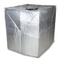 Aluminium thermal cover for IBC
