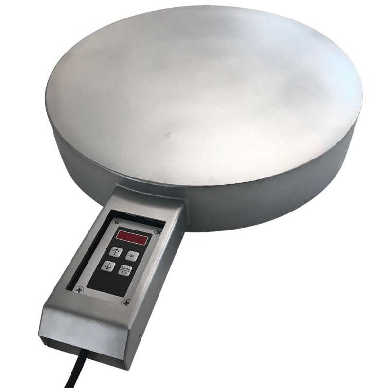 Heating base for barrels 0-120oC