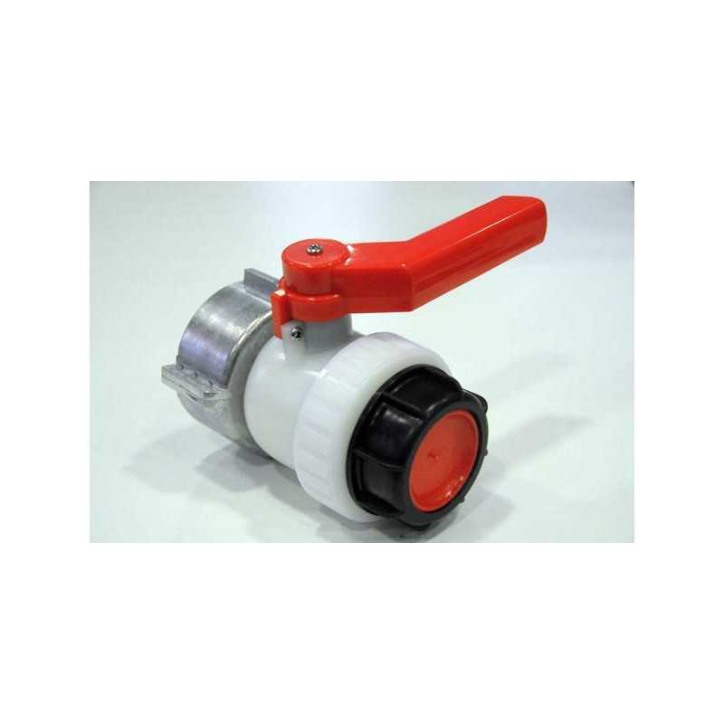 2-inch A-type ball valve with 75mm floating nut