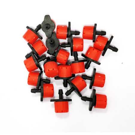 Lot 20 rote Strahler