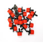 20-Tropfer-Paket farbe rot