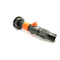 Raccord S60x6 avec embout raccord rapide GRAND DEBIT et raccord de tuyau avec vanne de régulation GRAND DEBIT
