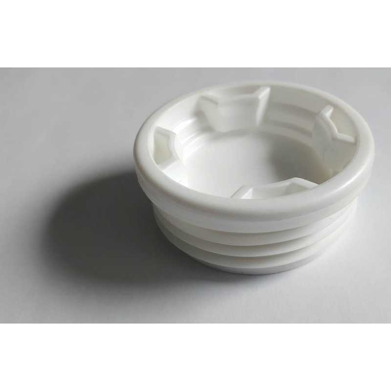 Enchufe macho blanco para fue roscado S56x4