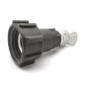 Raccord S60x6 - symétrique Guillemin à verrou DN25 - 26/34 mm