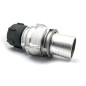 S60x6 - Guillemin symmetrical DN50 and a half-fitting lock with 55mm ring socket