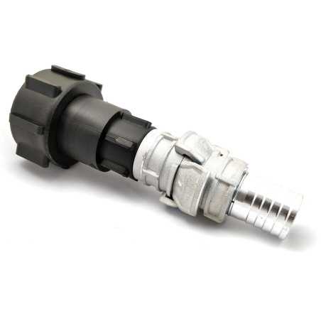 S60x6 - Guillemin symmetrical DN25 and a half-fitting with 30mm ring socket