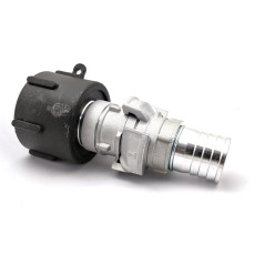 S60x6 - Guillemin symmetrical DN32 and half-fitting lock with 35mm ring socket