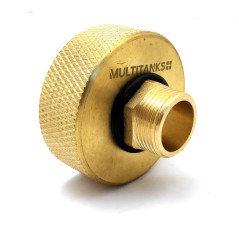 S60x6 Connector - 3/4 Inch Male Threaded Bit All Brass