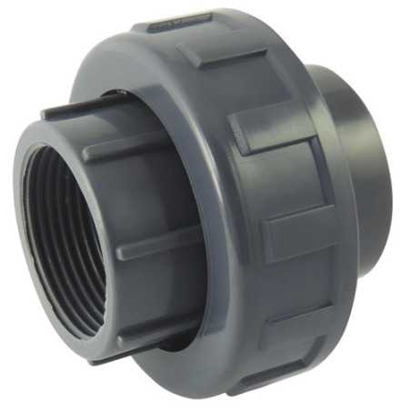 Union 3 pieces Female / Female in PVC to screw