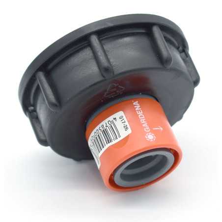 Connessione S60x6 - montaggio veloce in uscita femminile Gardena